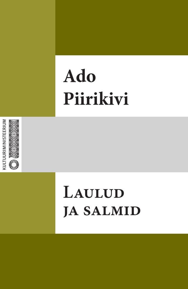 Pisipilt Laulud ja salmid