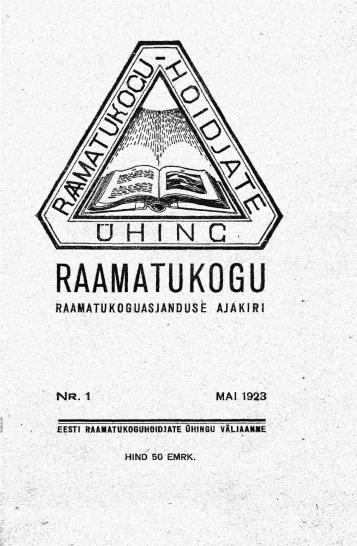 Pisipilt Raamatukogu 1923-01